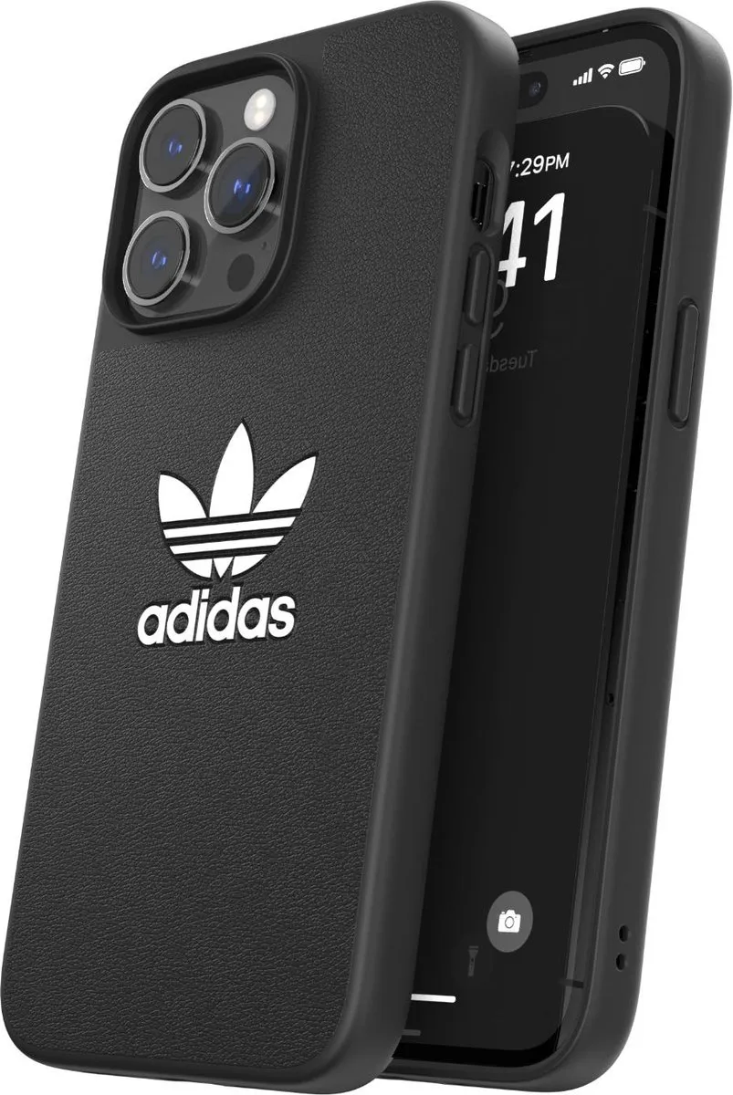 adidas Moulded Case BASIC GC2927_ADI Hoesje - iPhone 14 Pro Max - Zwart