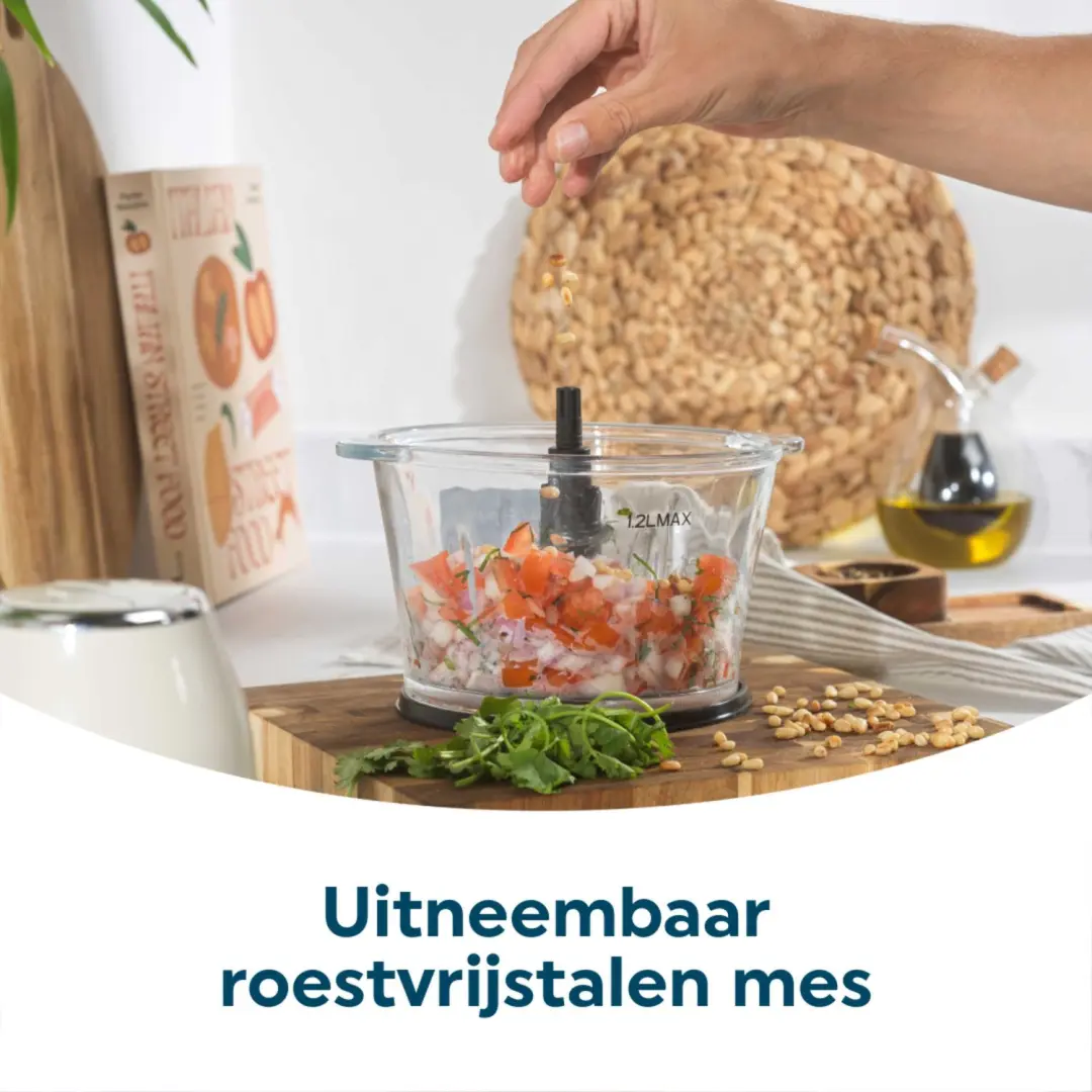 Salter Retro EK6686CRMVDE Voedselsnijder - 500W - Room - afbeelding 2 van 6