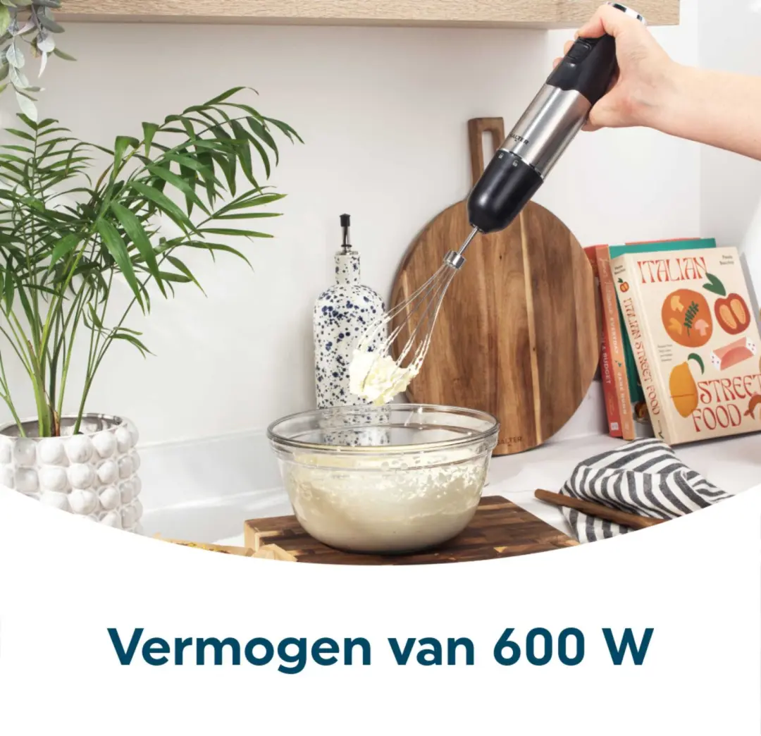 Salter EK6653VDE 4-in-1 Staafmixer Set - afbeelding 5 van 6