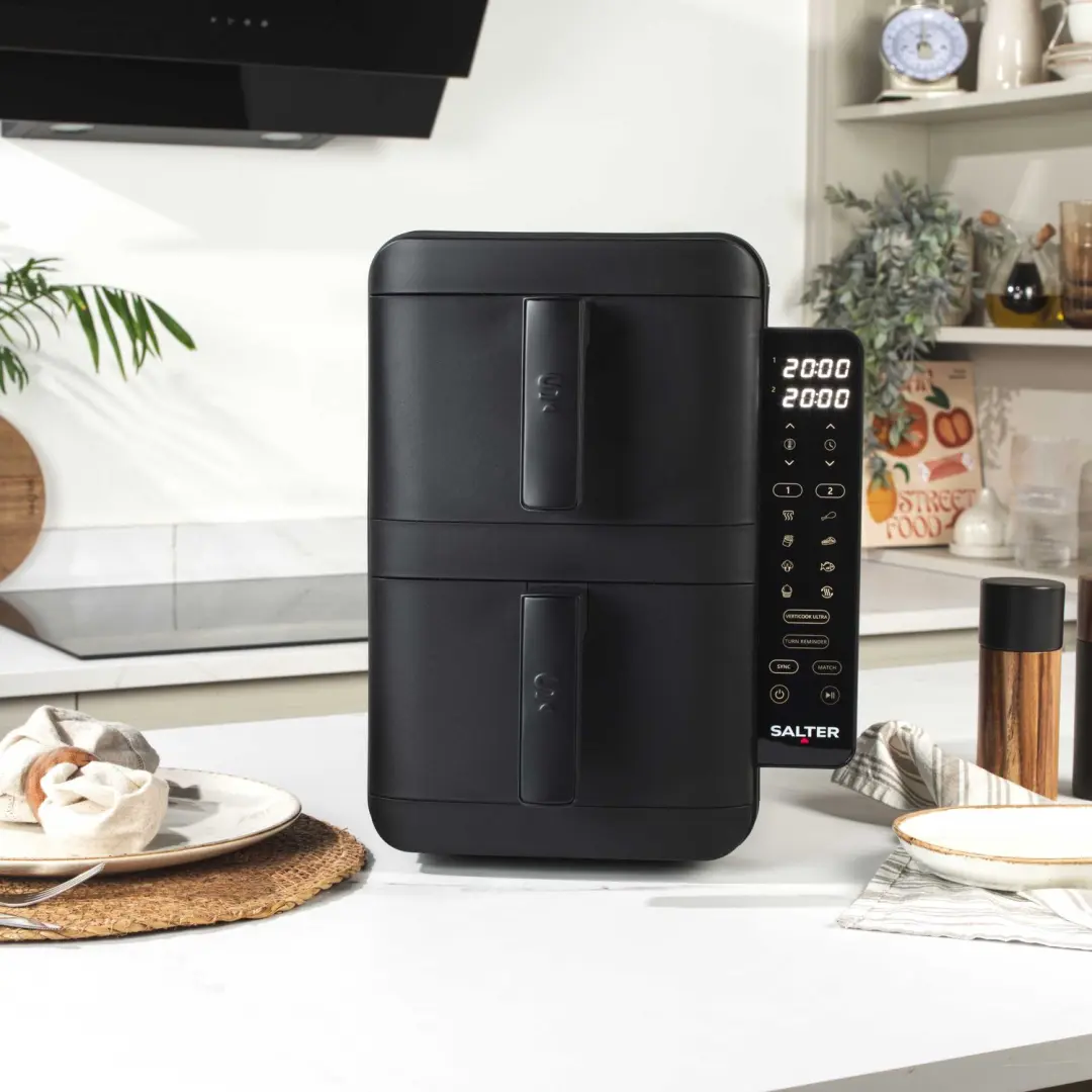 Salter VertiCook Ultra Airfryer EK6642VDE - 9L - Zwart - afbeelding 3 van 6