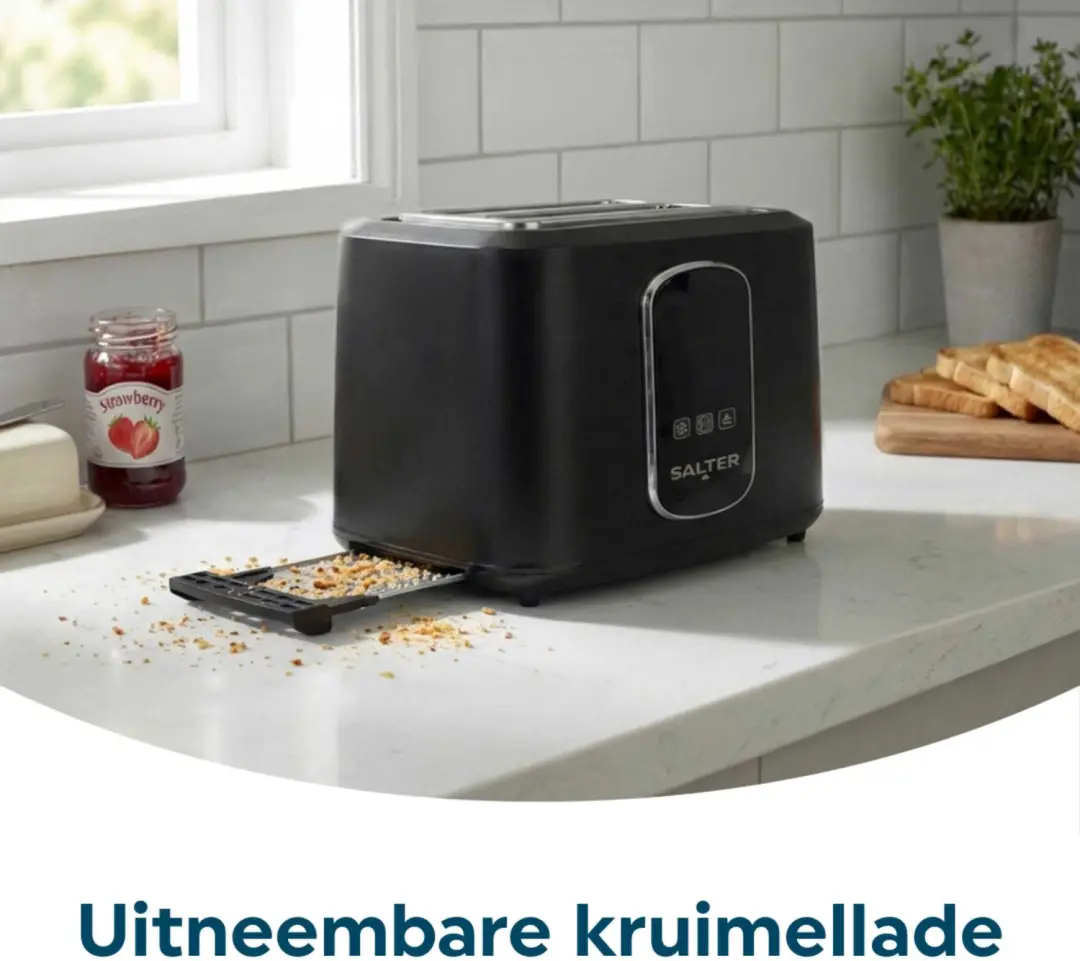 Salter Toast Rite EK6746VDE Broodrooster - 2 sleuven - afbeelding 4 van 6