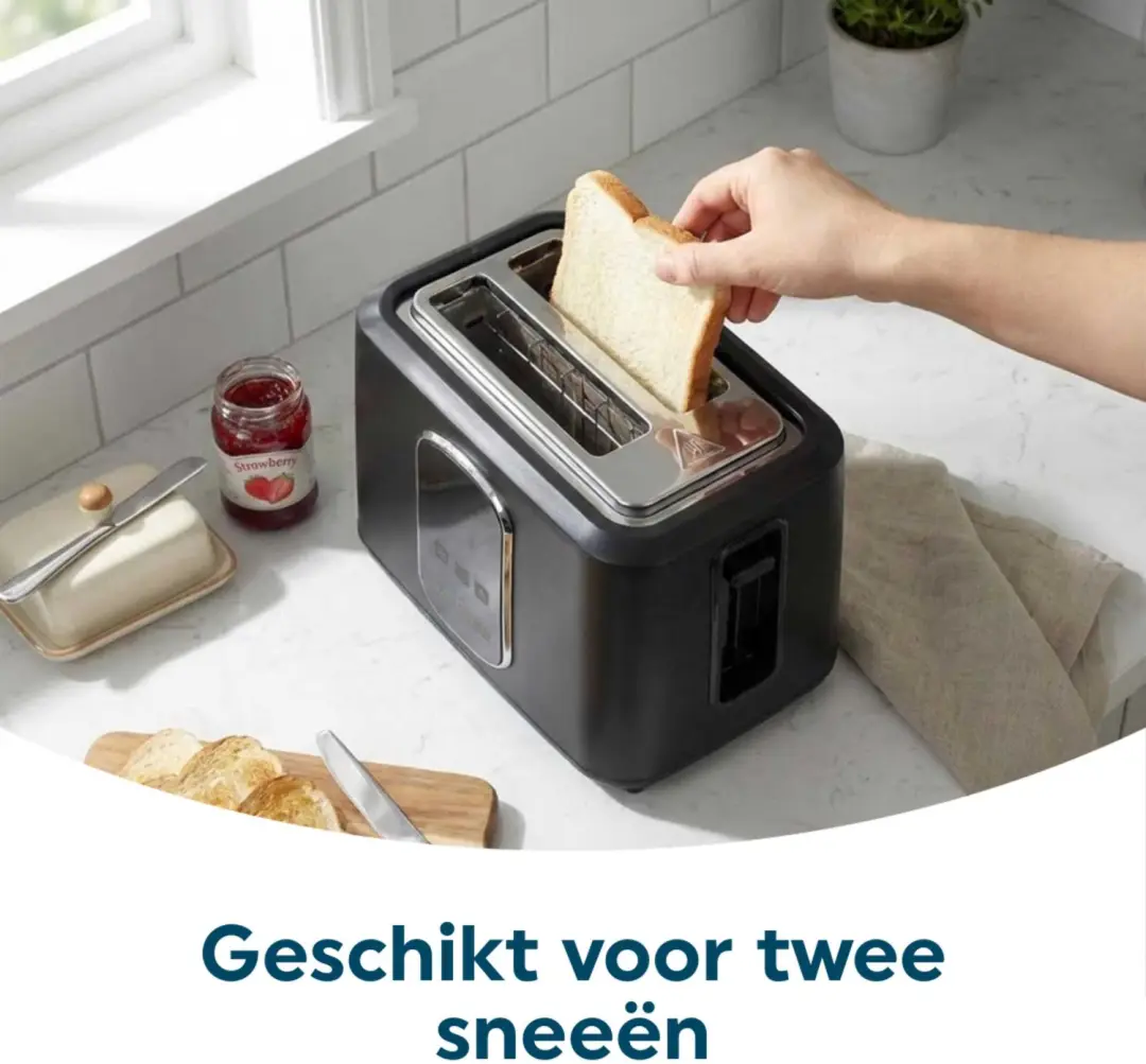 Salter Toast Rite EK6746VDE Broodrooster - 2 sleuven - afbeelding 5 van 6