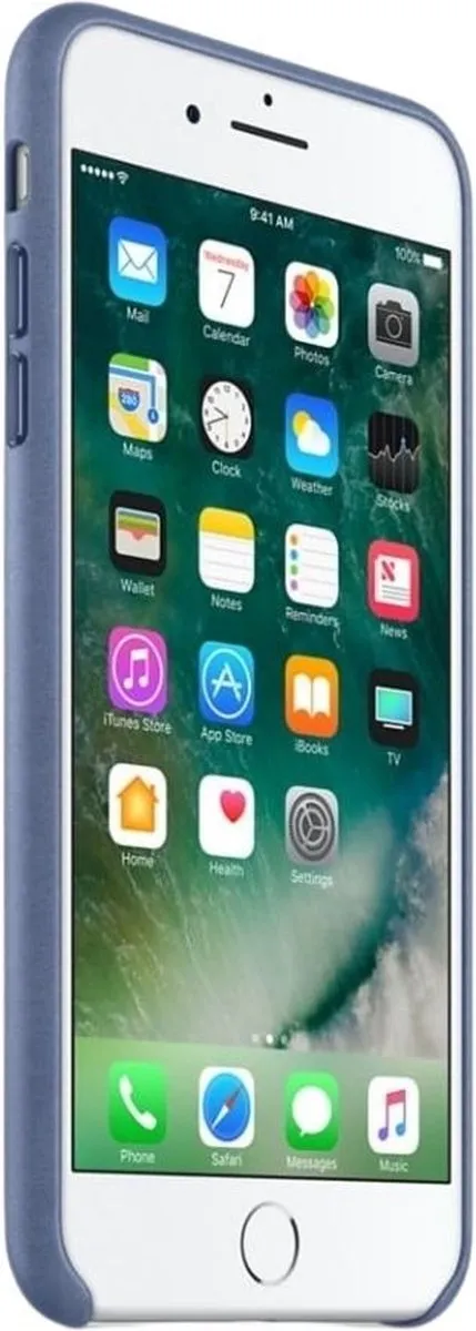 Apple iPhone 7/8 Plus Leren Hoesje - Saffierblauw MPTF2ZM/A