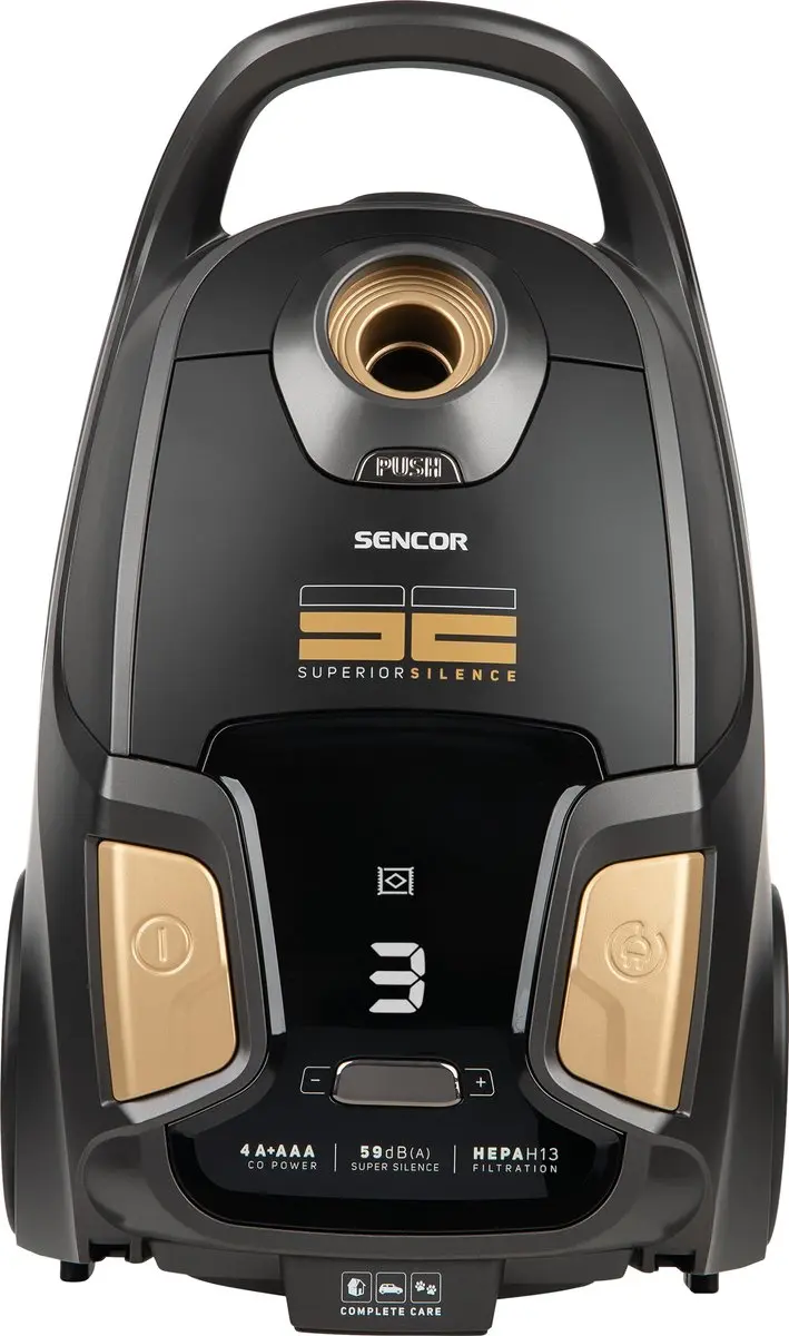 Sencor SVC 9300BK Cilinderstofzuiger 600W 4L - afbeelding 3 van 6