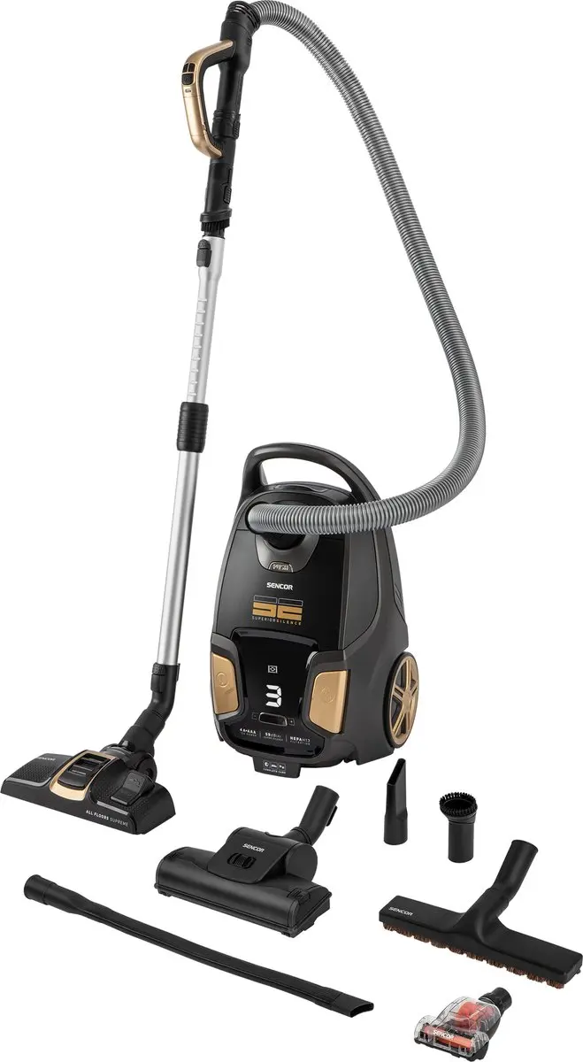 Sencor SVC 9300BK Cilinderstofzuiger 600W 4L - afbeelding 4 van 6