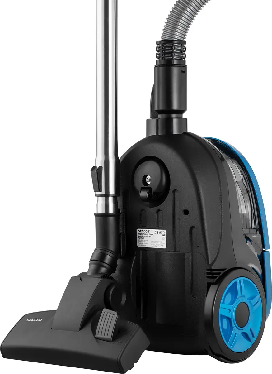 Sencor SVC 1035TQ zakloze stofzuiger - Zwart/Blauw - afbeelding 4 van 6