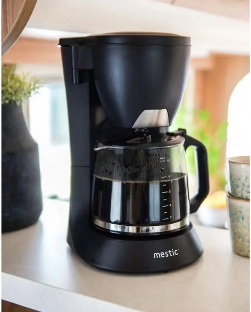 Mestic MK-80 Camping Koffiezetter 10-kops Zwart - afbeelding 6 van 6
