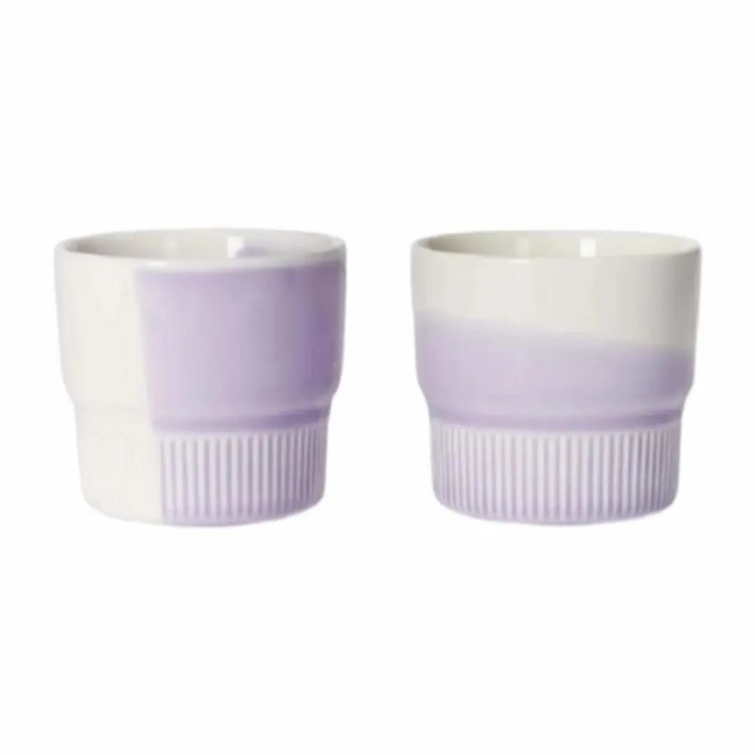 Koffiekop Marc O'Polo Moments Lila 280 ml (Set van 2)