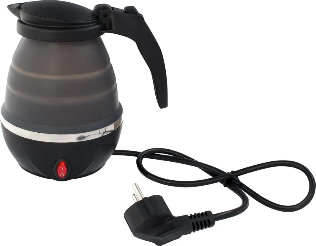 Eurotrail Waterkoker Opvouwbaar 0,8L 1100W Grijs