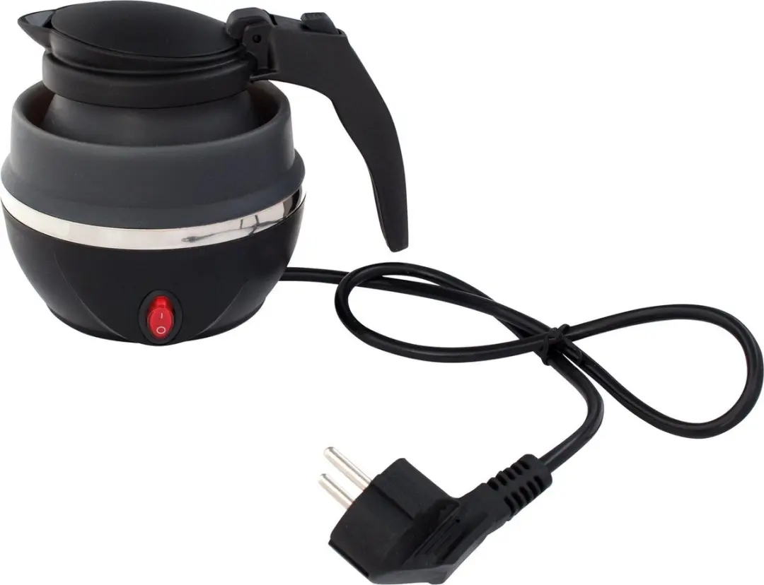 Eurotrail Waterkoker Opvouwbaar 0,8L 1100W Grijs - afbeelding 2 van 5