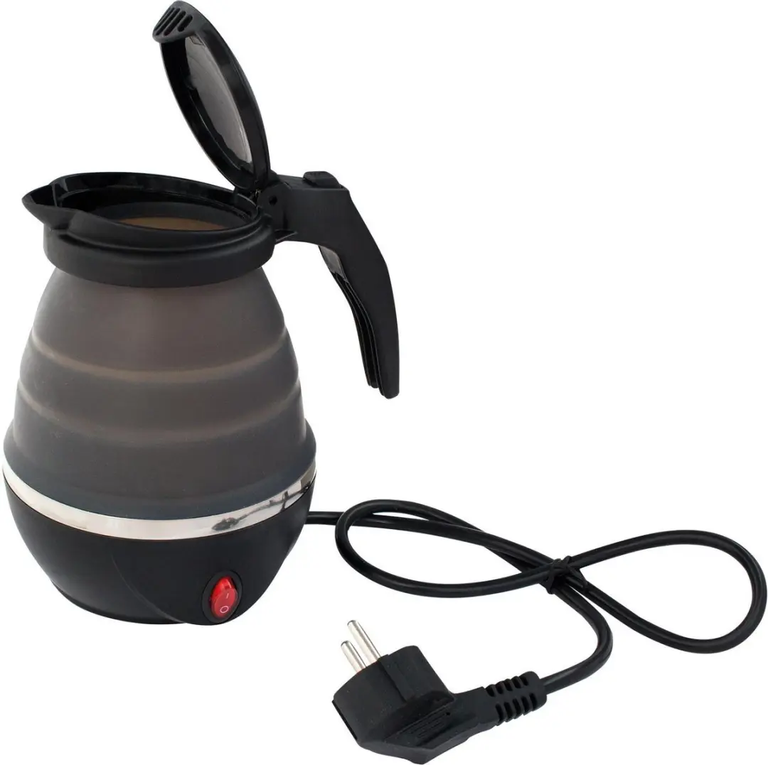 Eurotrail Waterkoker Opvouwbaar 0,8L 1100W Grijs - afbeelding 4 van 5