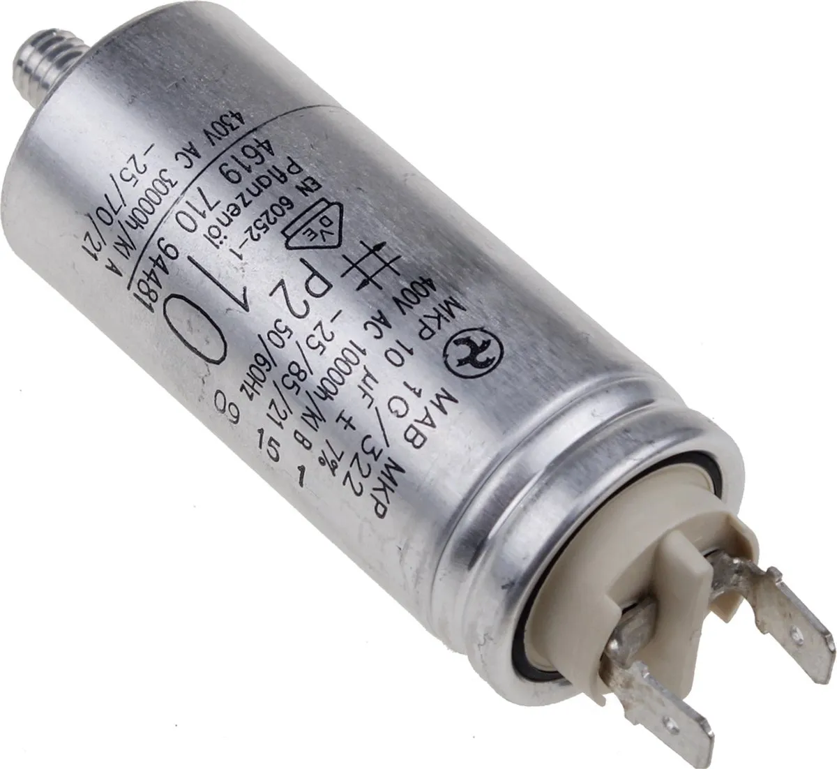 Whirlpool Condensator 10µF 481212118144