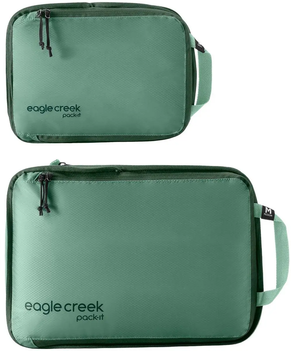 Eagle Creek Pack-It Isolate Compression Cube Set S/M Willow Green - afbeelding 5 van 5