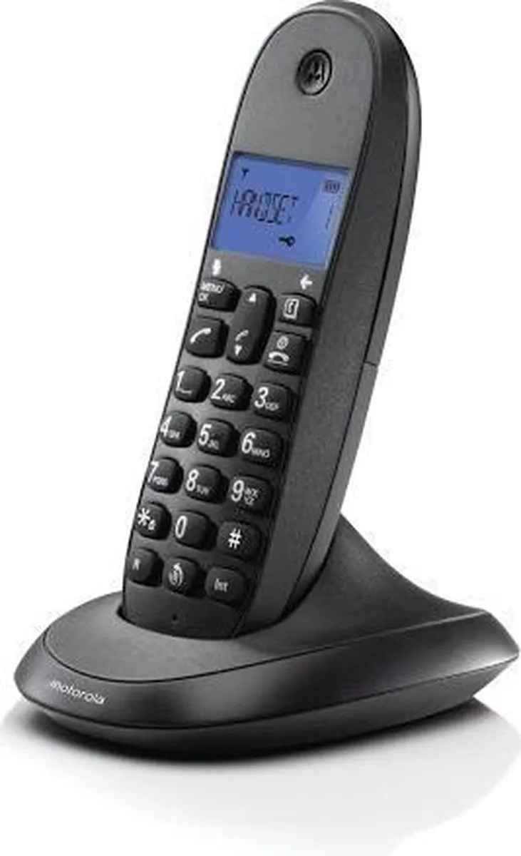 Motorola C1003 Trio DECT Telefoon - 3 Handsets - Zwart - afbeelding 6 van 6