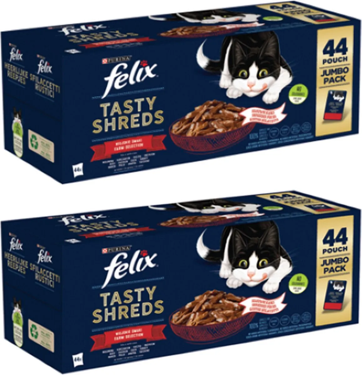 Felix Heerlijke Reepjes Farm Selectie Multipack