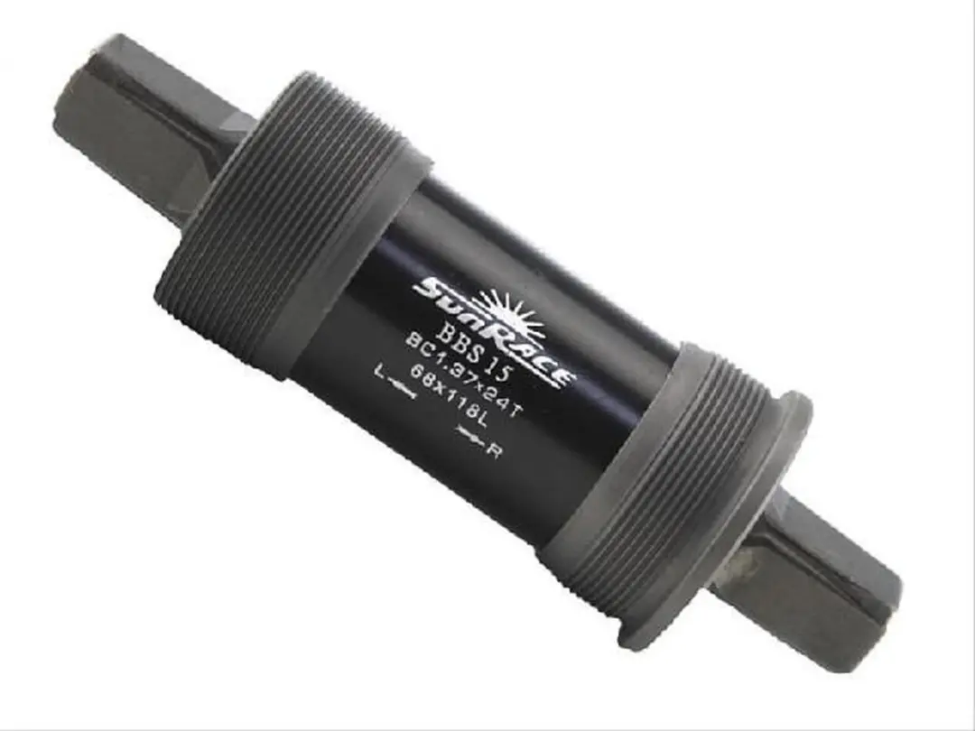 Sunrace Trapas stadsfiets 68/118mm Zilver/Zwart - afbeelding 3 van 6