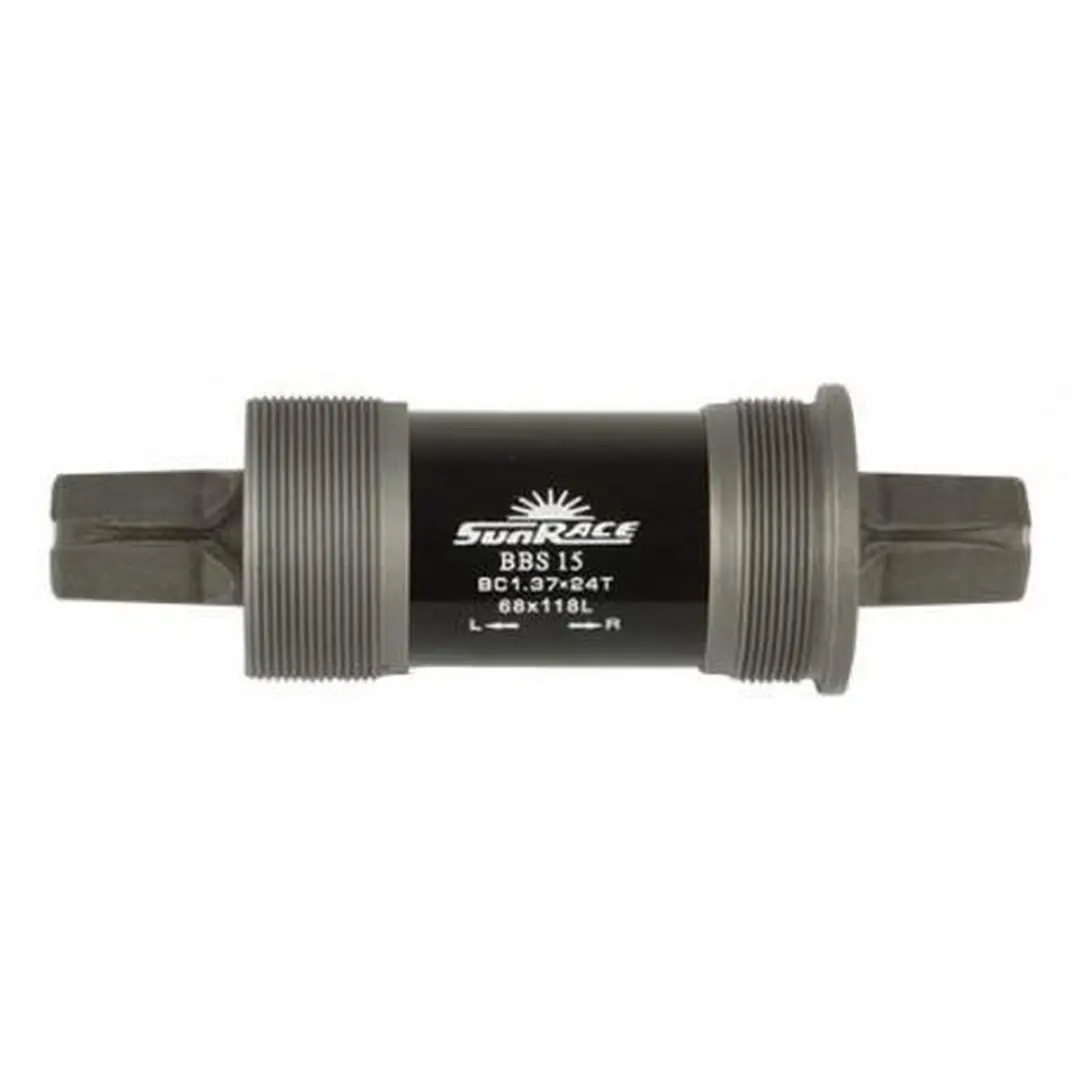 Sunrace Trapas stadsfiets 68/118mm Zilver/Zwart - afbeelding 4 van 6