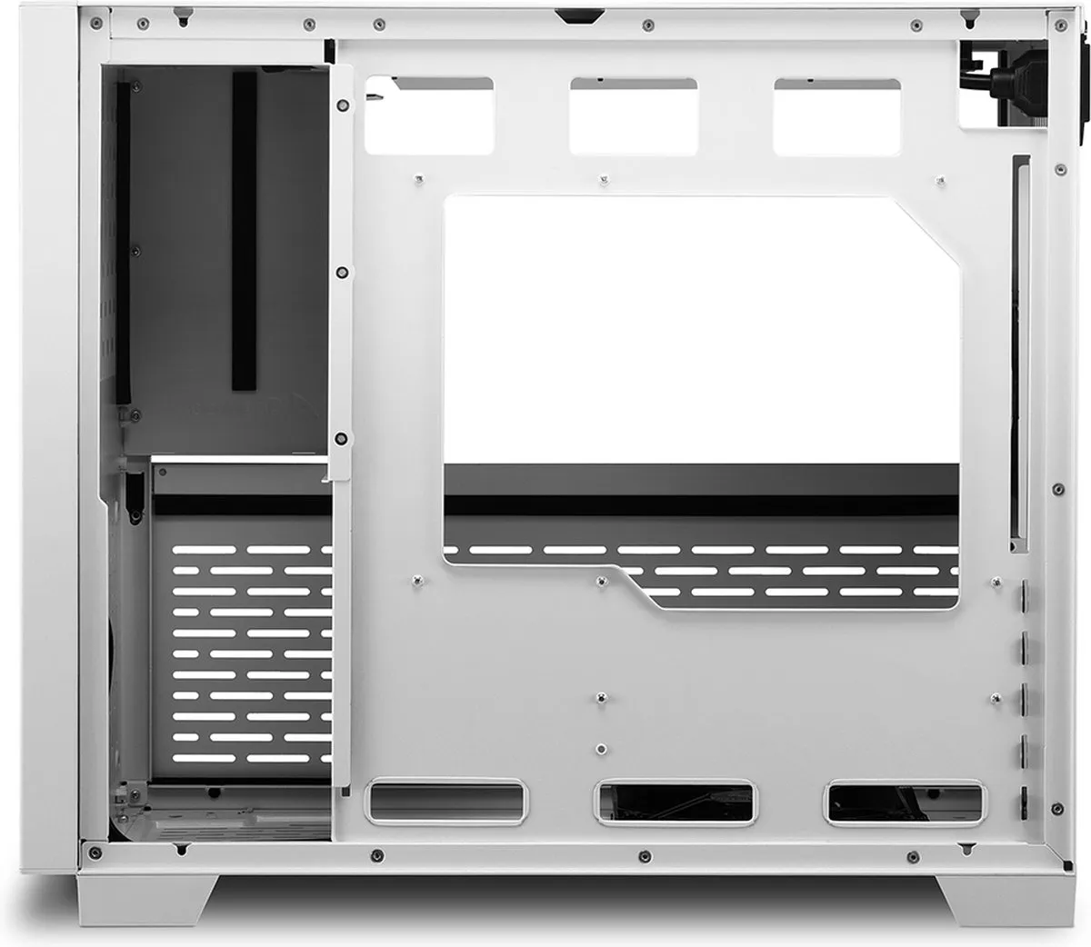 Sharkoon 4044951035083 ATX Box - 4 Ventilatoren - Wit