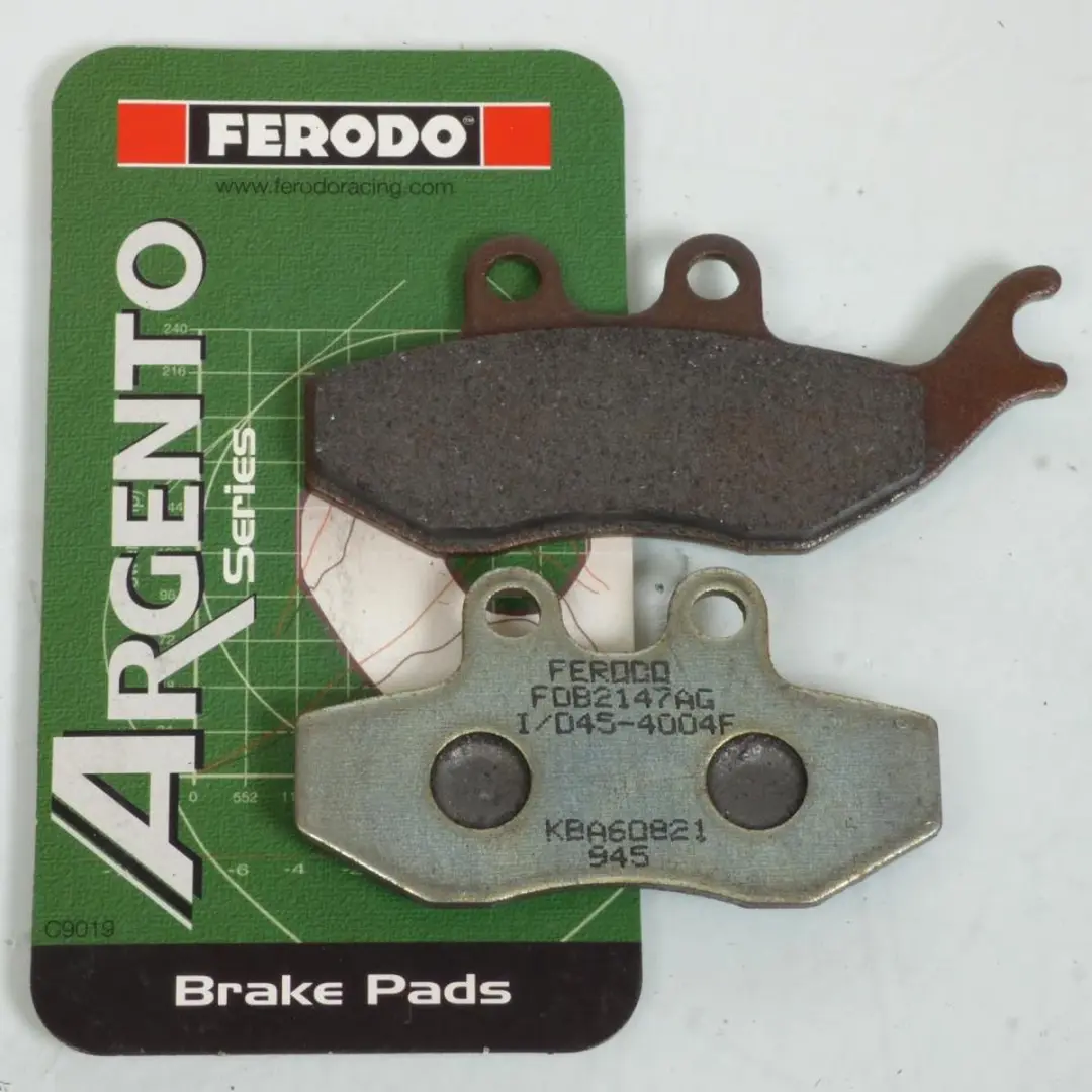 Plaquette de frein Ferodo pour Scooter Italjet 250 Jupiter 2001 à 2003 JC / AR