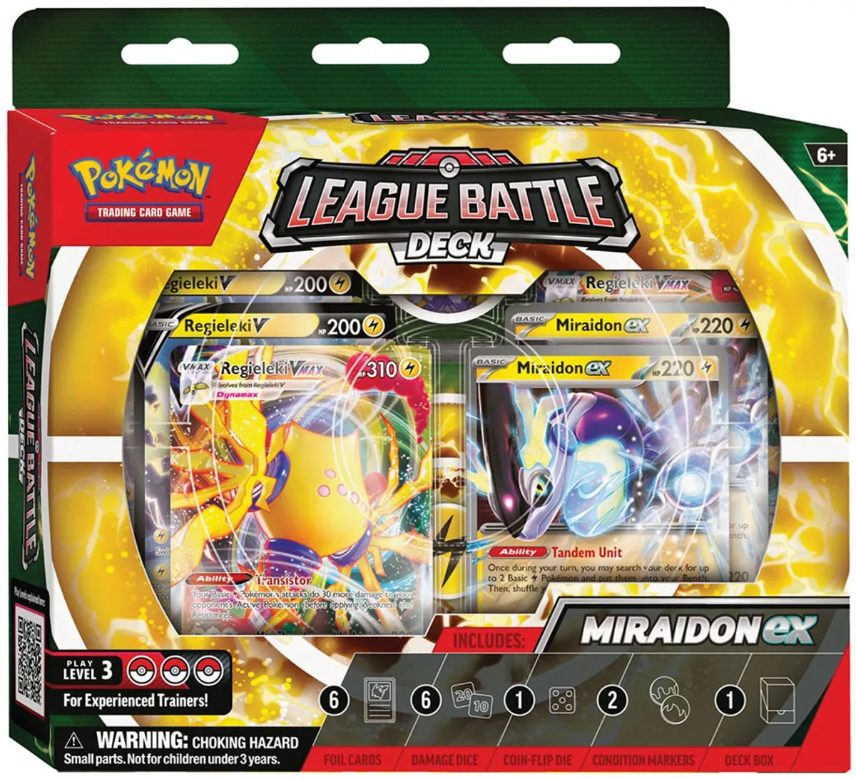 Pokémon League Battle Deck Miraidon 2010286 - Trading Cards