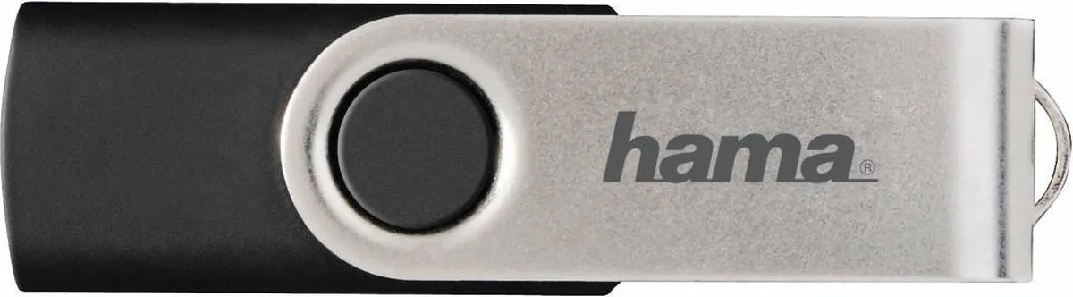 Hama Rotate USB-stick 16GB - Zwart