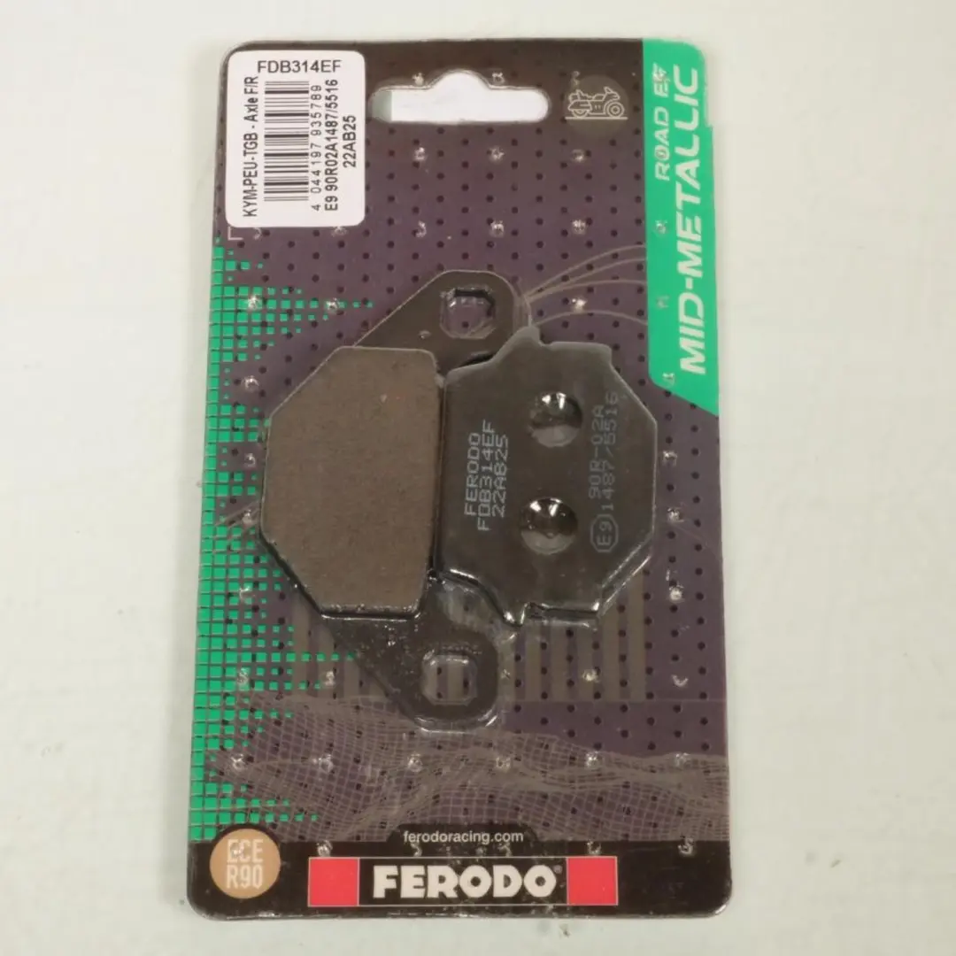 Plaquette de frein Ferodo pour Auto Husqvarna 250 Cross Après 1995 AR Neuf