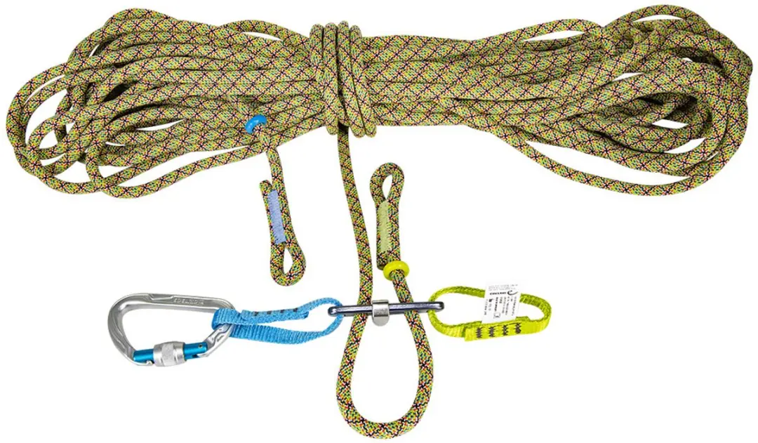 Edelrid Pure Screw III Compacte en lichte D-vormige karabiner Grijs