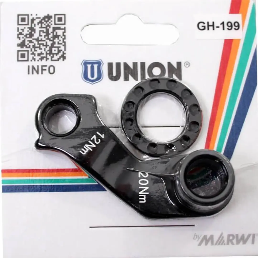 Union Derailleurhanger GH-199 KTM 142x12 Zwart - afbeelding 3 van 4