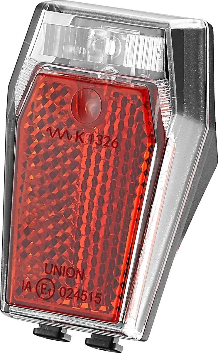 Union Achterlicht Led Dynamo 6 Cm Zwart