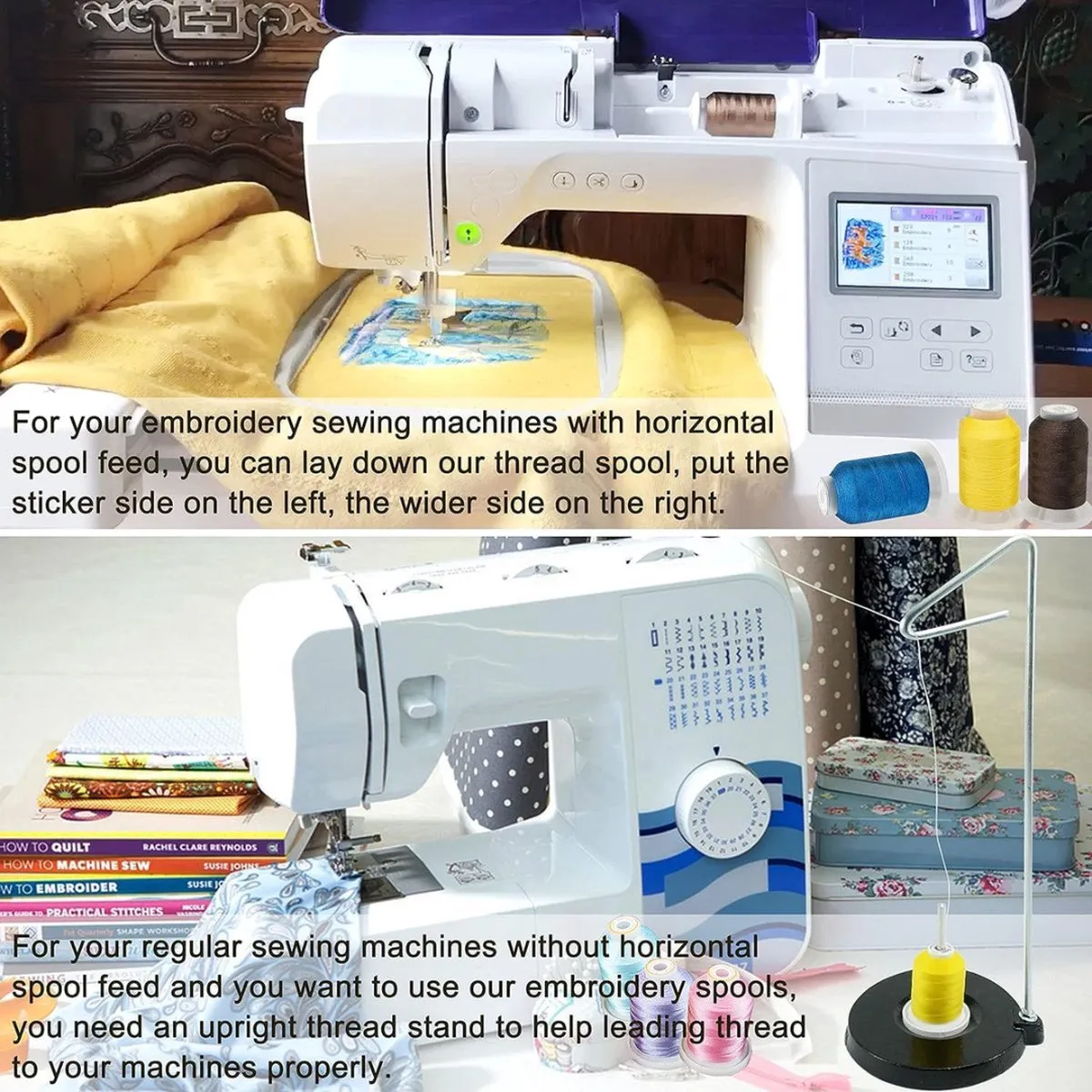 Brother Polyester Borduurgaren Kit 500m - Multicolor