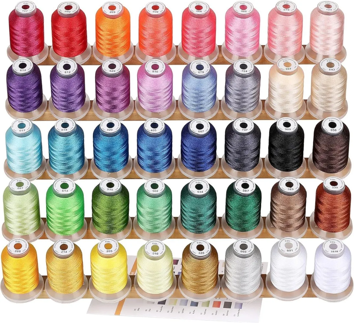 Brother Polyester Borduurgaren Kit 500m - Multicolor