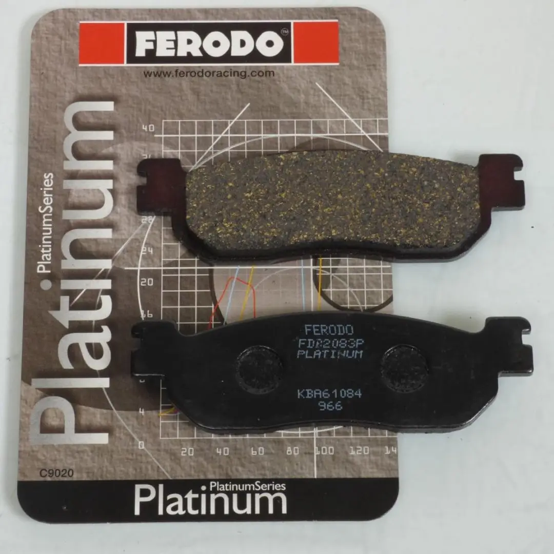 Plaquette de frein Ferodo pour Scooter MBK 250 Skyliner 2003 5SJ7 / AR / FDB2083P Neuf