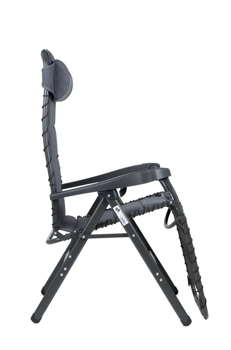 Crespo AP/232 Air-Deluxe Relaxstoel - 130kg - Grijs - afbeelding 5 van 6