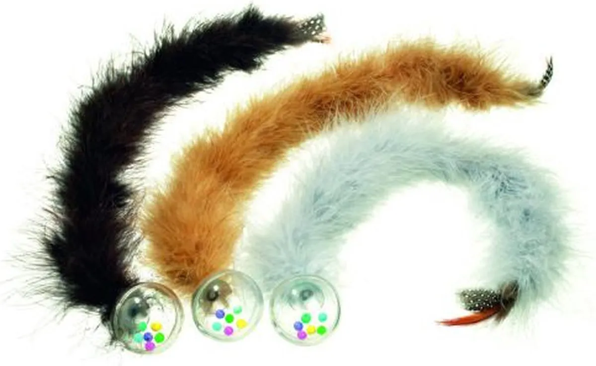 Flamingo Brett Speelgoed Katten Ratelbal 116600 - 45cm