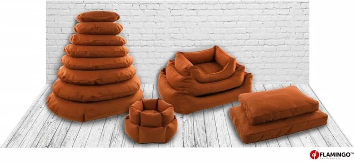 Flamingo Ziva Hondenmand - 60x20cm - Terracotta