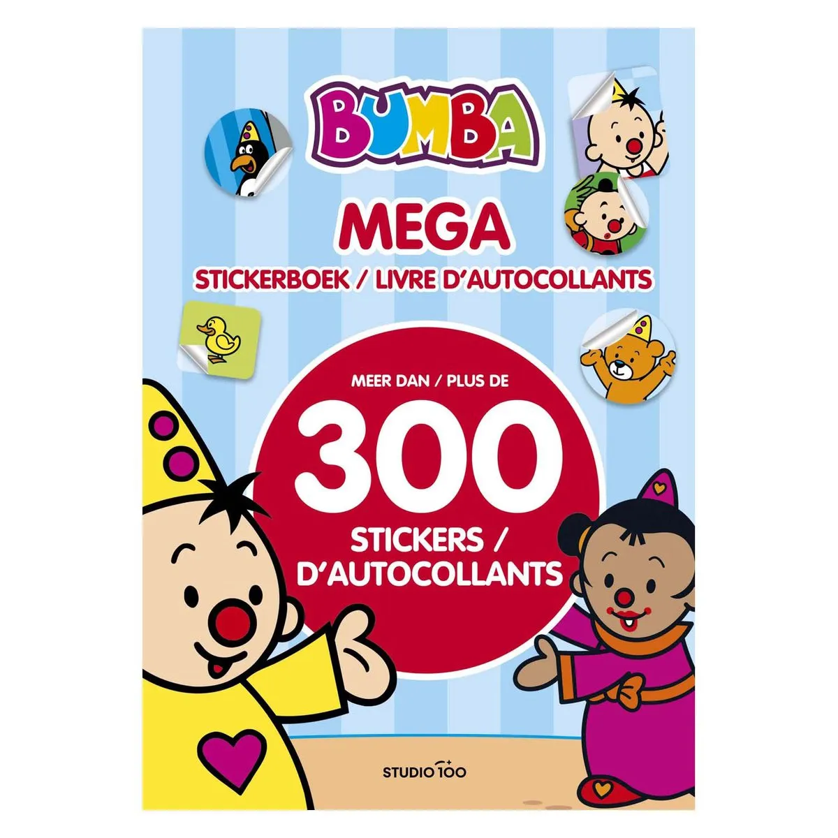 Studio 100 Bumba Mega Stickerboek BOBU00004830