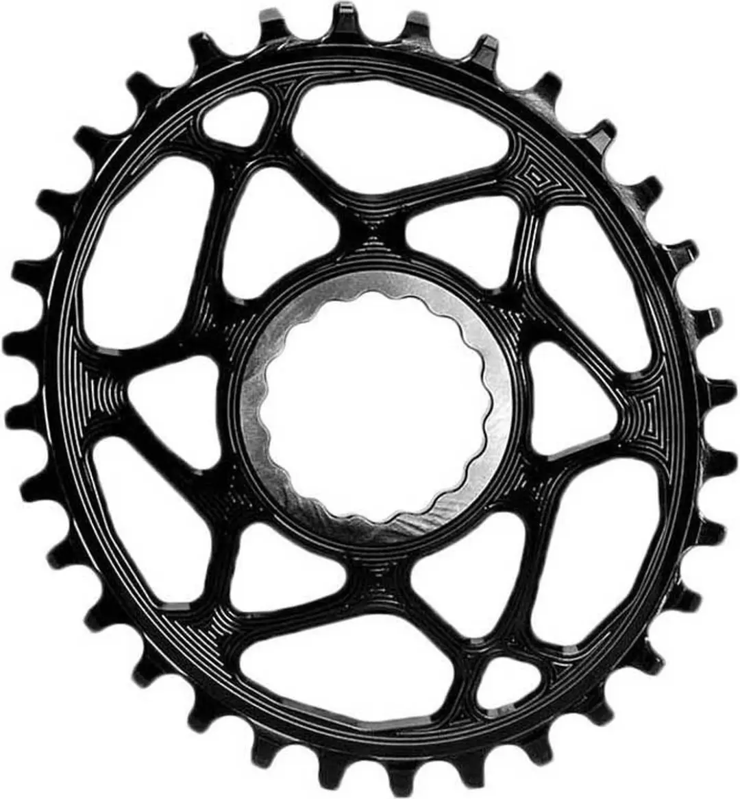 Absolute Black Oval Race Face Direct Mount 6 Mm Offset Kettingblad Zwart 36t
