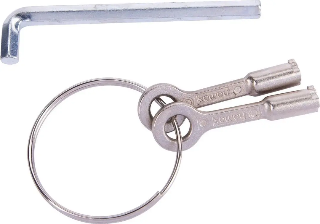 Hamax Fietsstoelhouder Fastening Bracket+Lock HA515 - Zilver - afbeelding 3 van 6