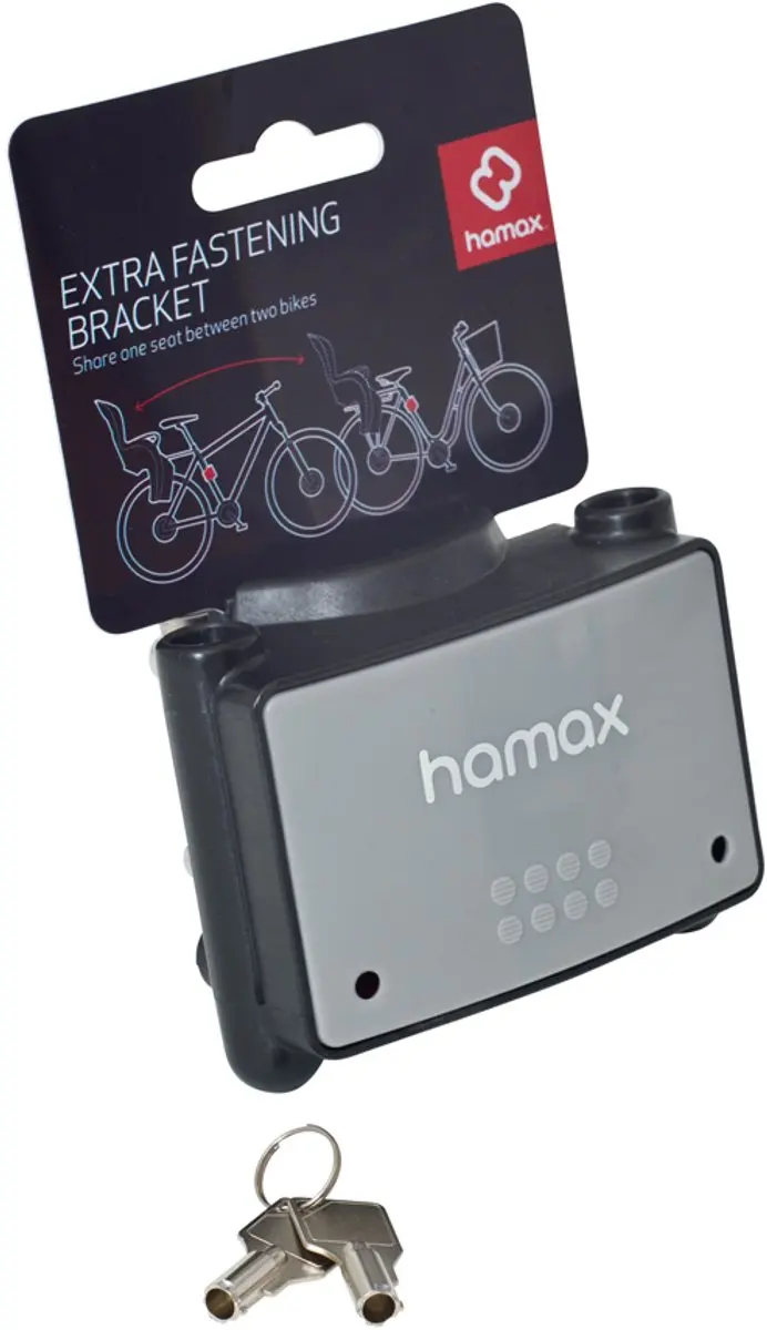 Hamax Fietsstoelhouder Fastening Bracket+Lock HA515