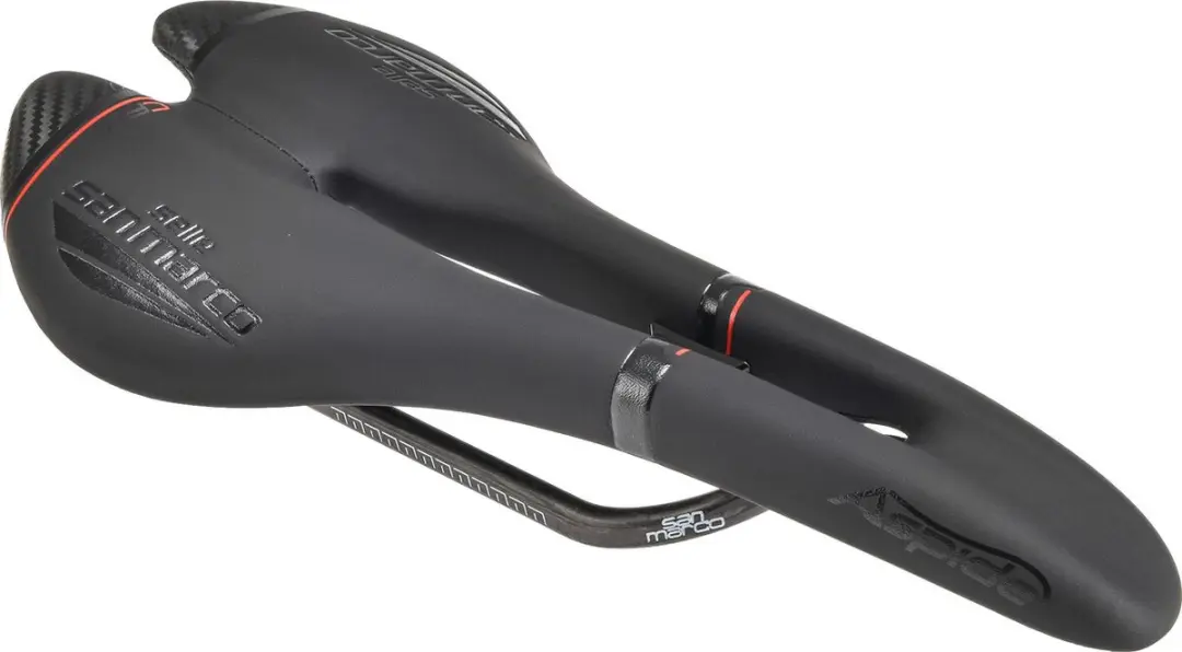 Selle San Marco Aspide Open-fit Carbon Fx Wide Zadel Zwart 142 mm Man,Vrouw