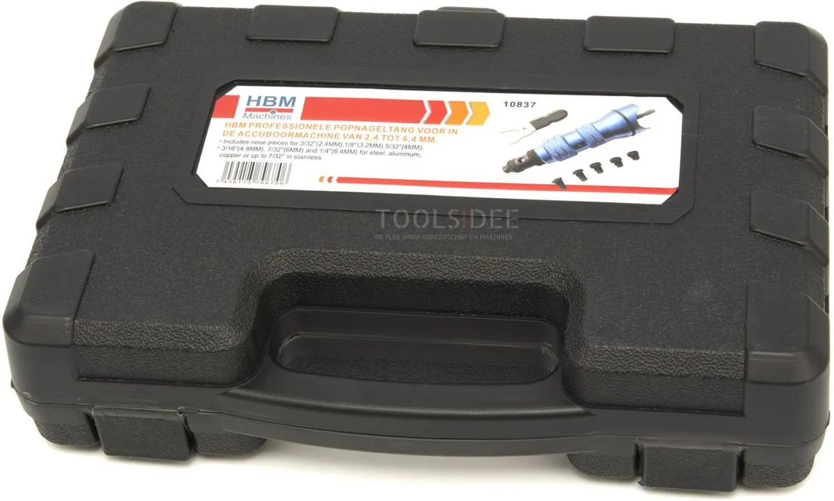 HBM Popnageltang 2,4-6,4mm - 6 Spantangen