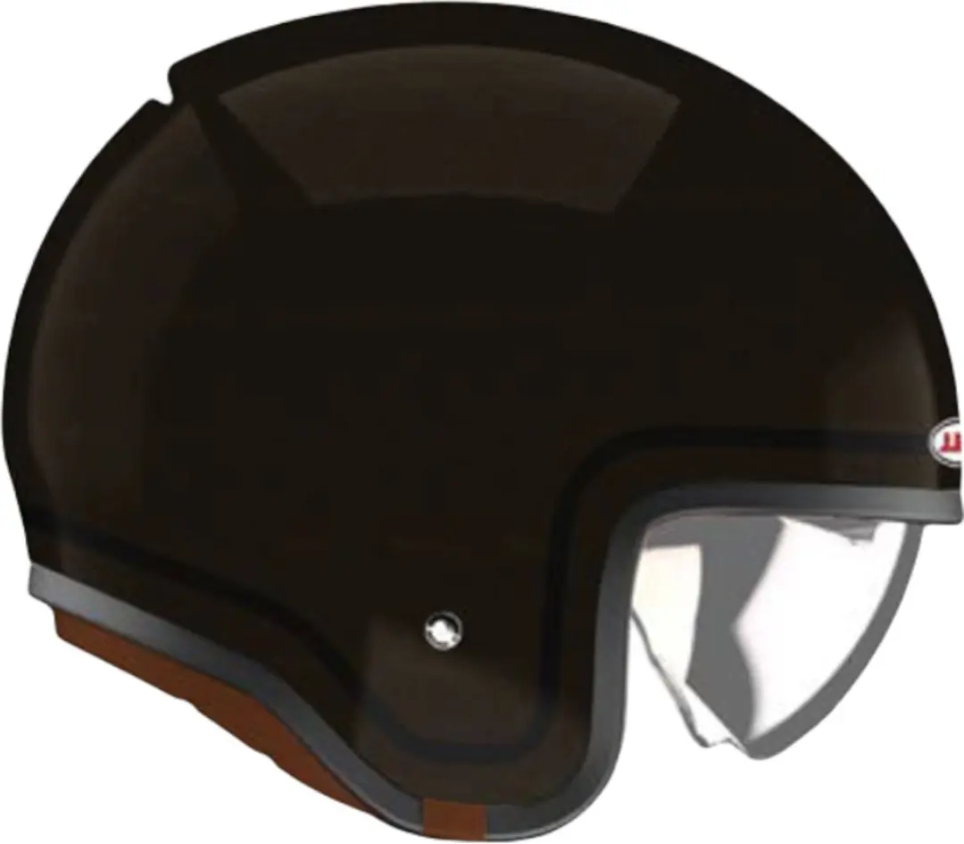 Bell TX501 Classic Donkerbruin Zwart Jethelm