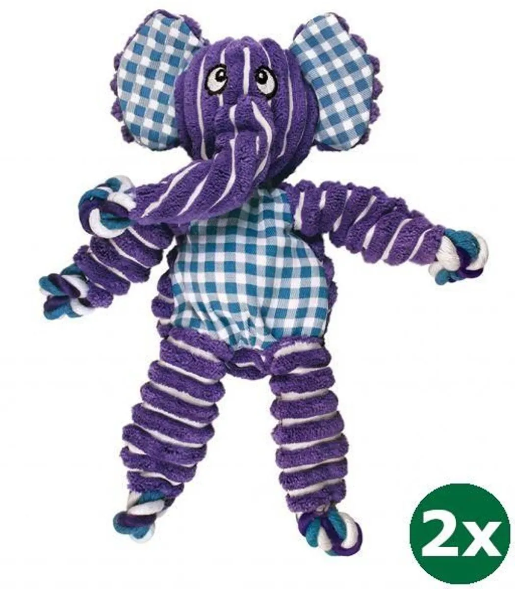 KONG Floppy Knots Olifant
