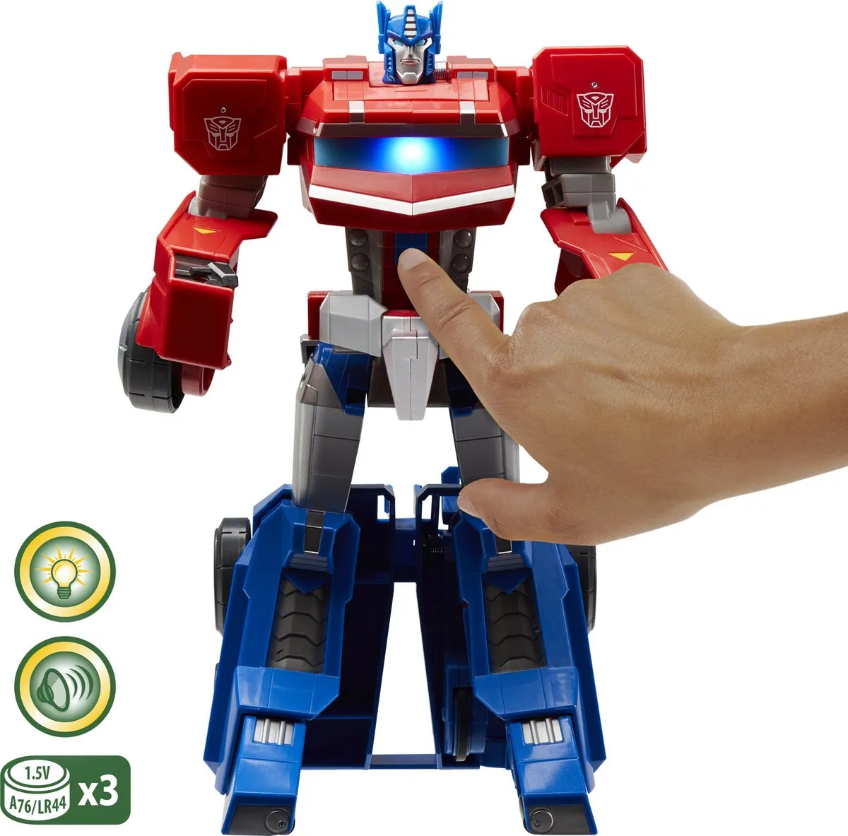 Transformers Optimus Prime Actiefiguur F27315X6 - Licht & Geluid - 3x AAA