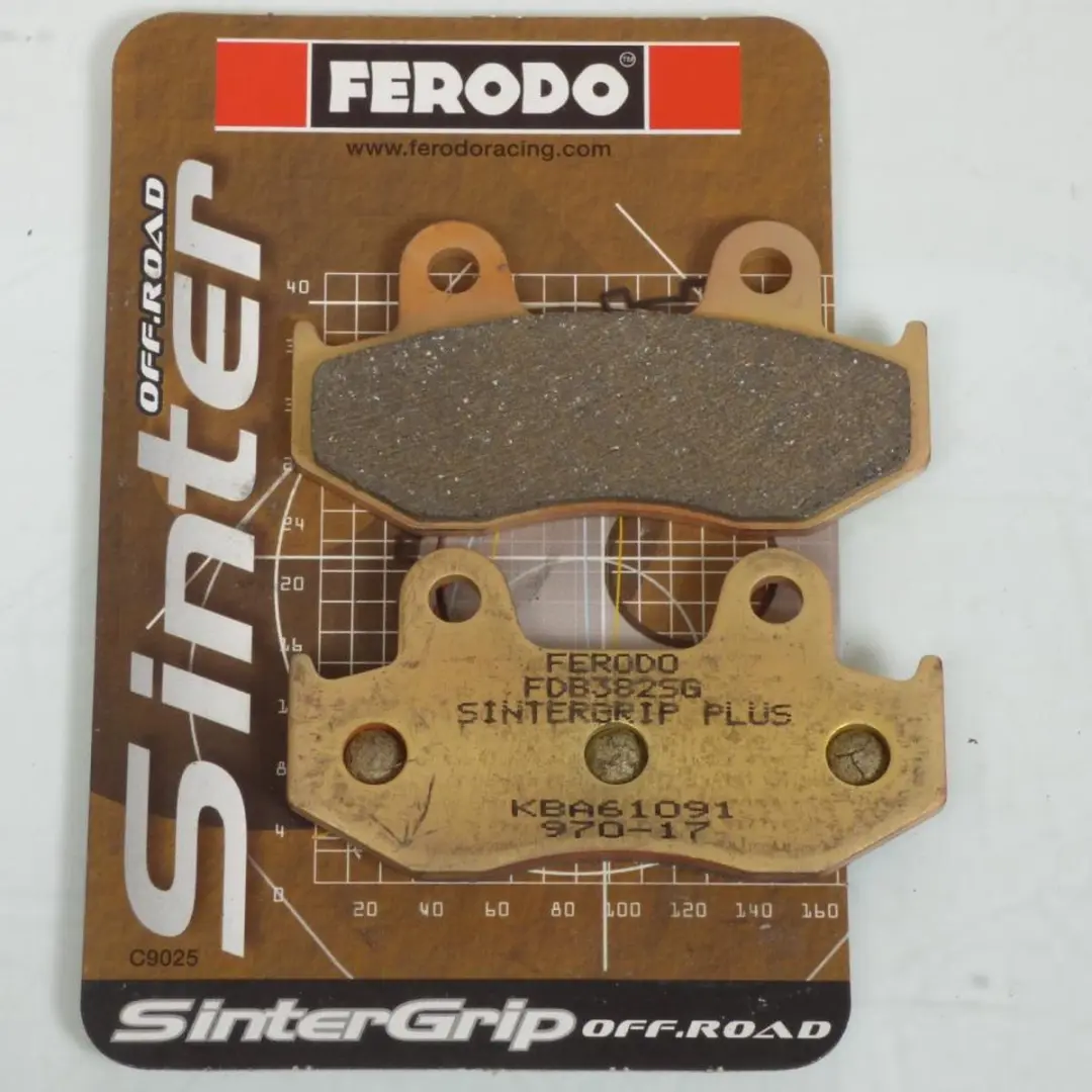 Plaquette de frein Ferodo pour Quad Yamaha 450 YFZ R INJECTION 2010 à 2019 AR N
