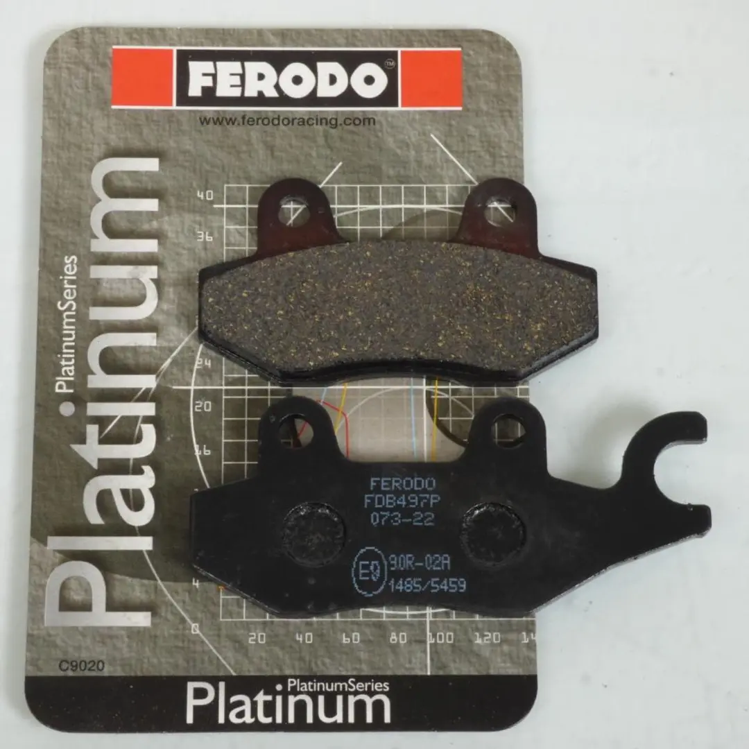 Plaquette de frein Ferodo pour Scooter Kymco 50 Agility RS Naked 2T R12 2011 à