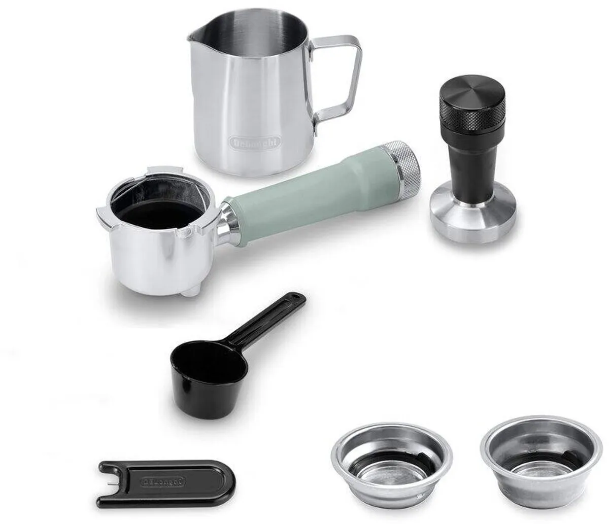 De'Longhi Dedica Duo EC890.GR Espressomachine - Groen
