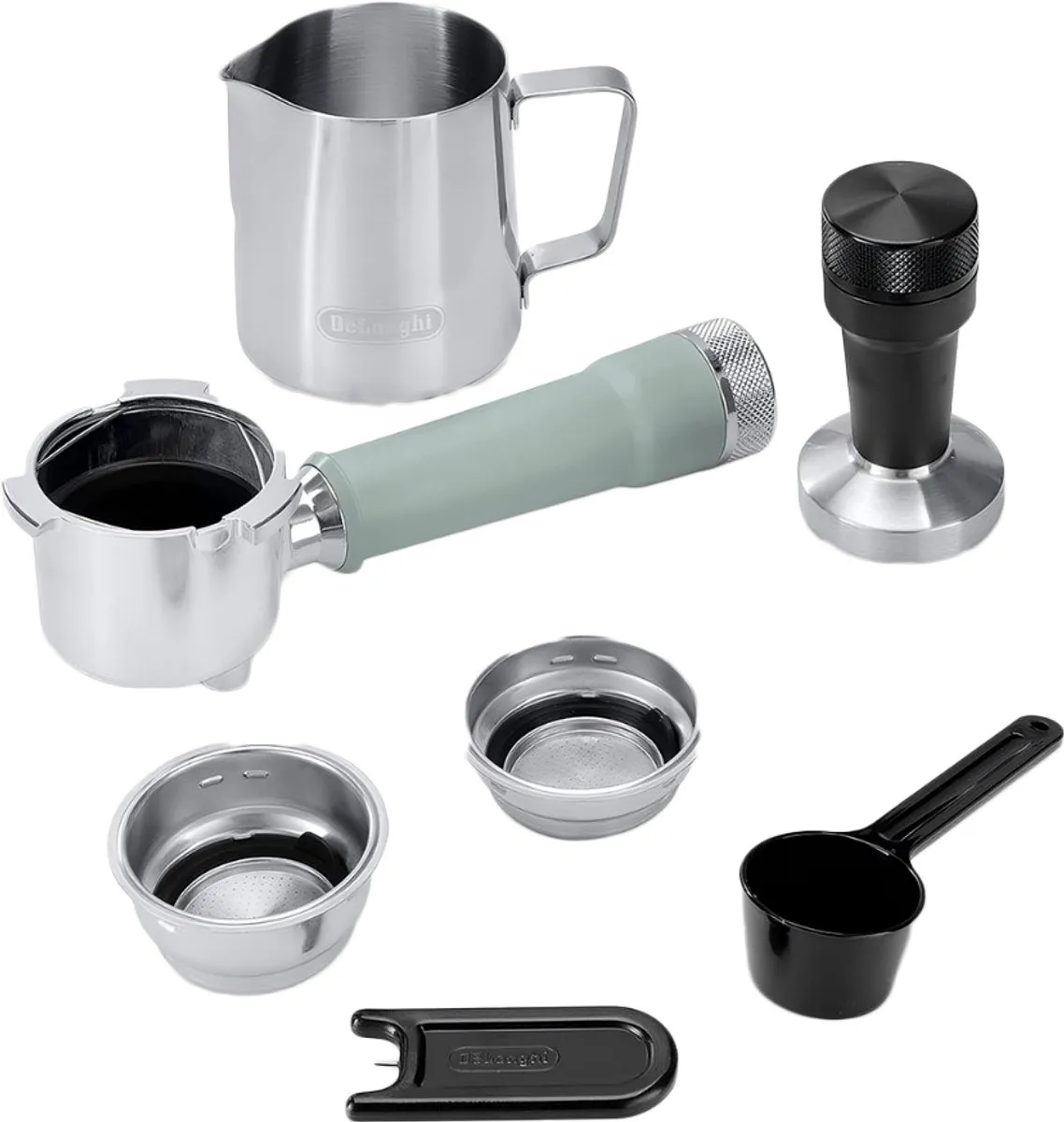 De'Longhi Dedica Duo EC890.GR Espressomachine - Groen