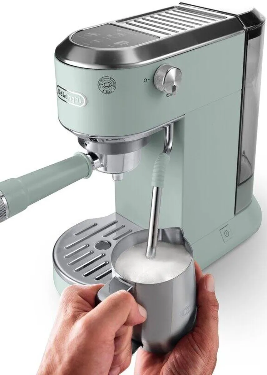 De'Longhi Dedica Duo EC890.GR Espressomachine - Groen - afbeelding 6 van 6