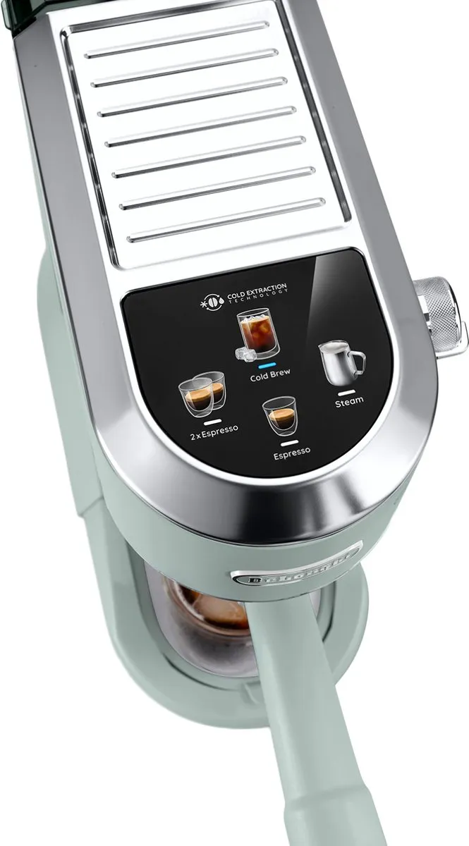 De'Longhi Dedica Duo EC890.GR Espressomachine - Groen